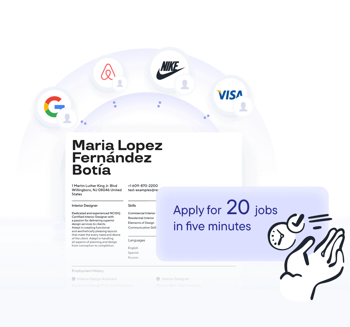ApplyForMe Example