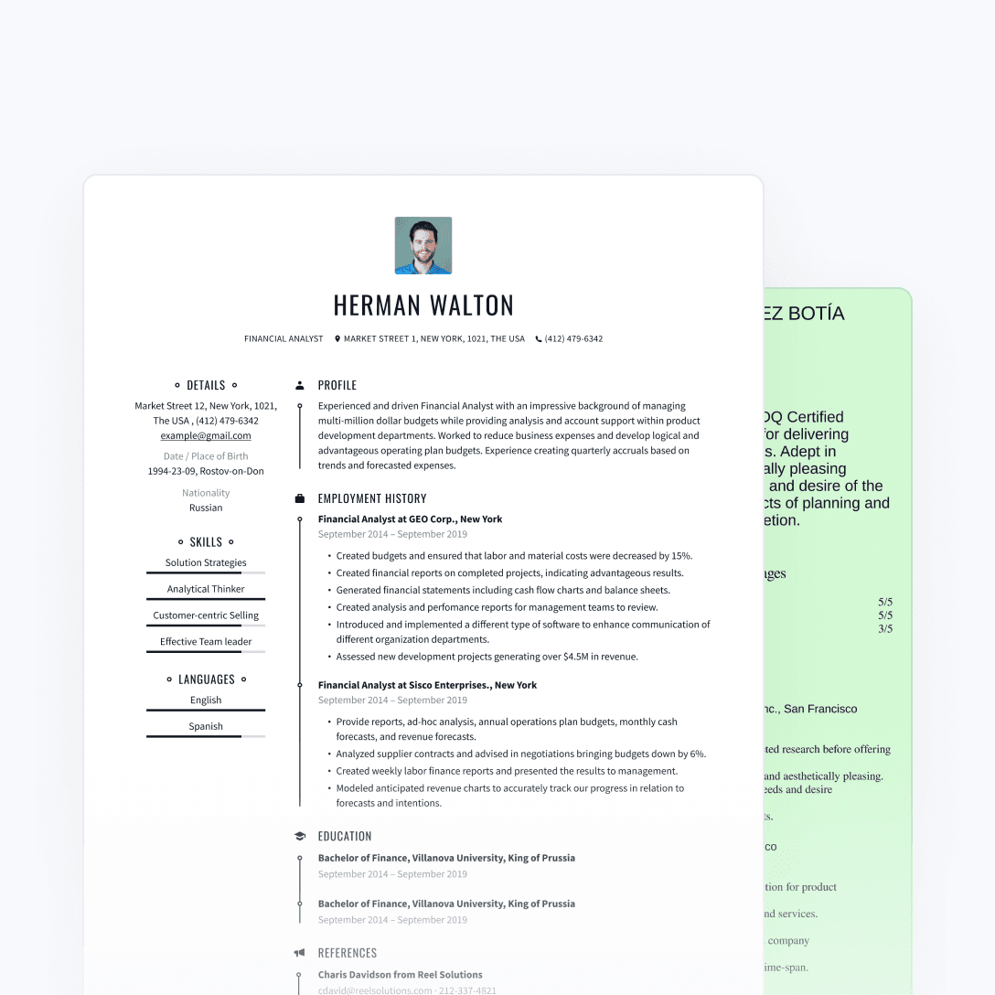 Resume Examples